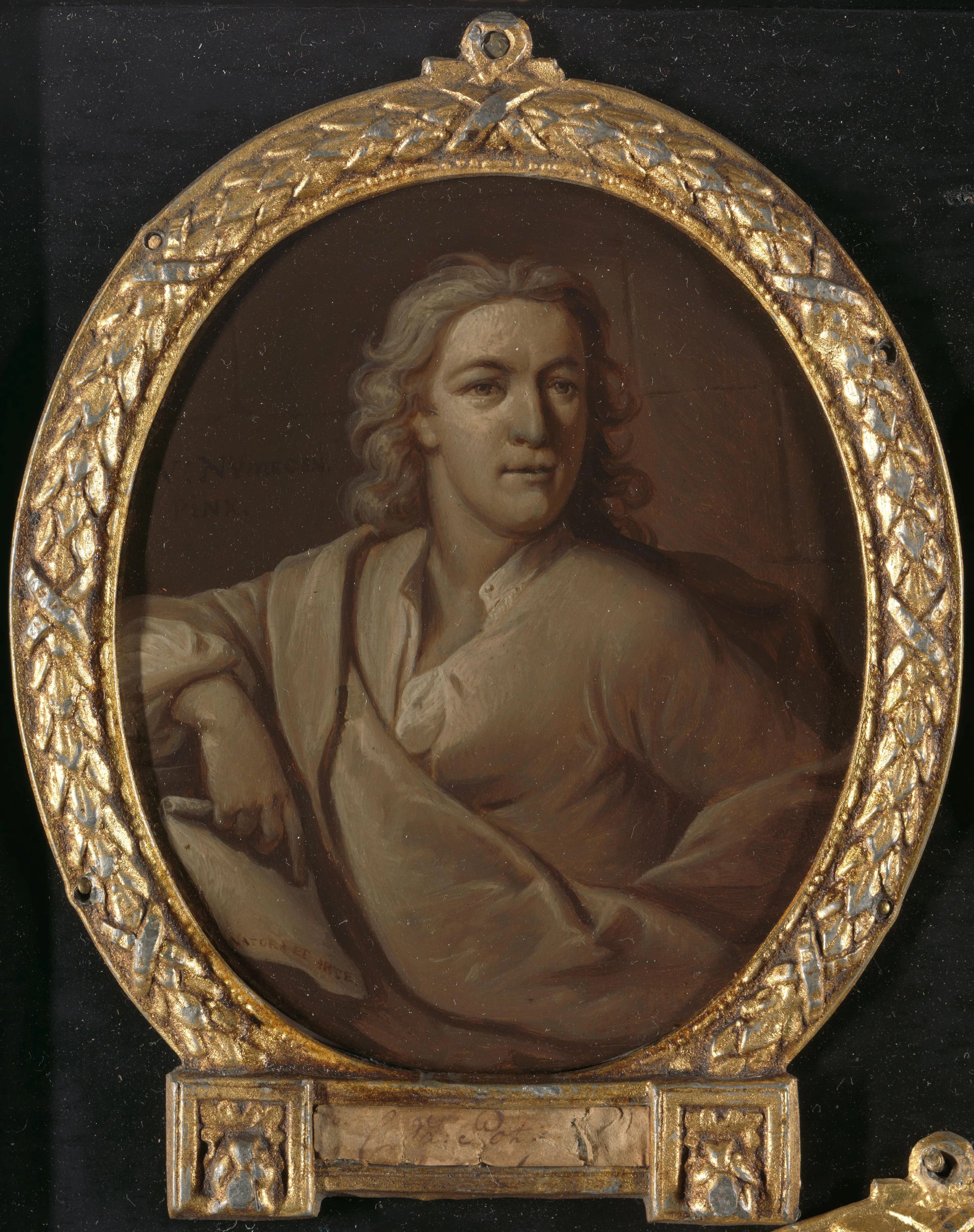 Portrait of Cornelis van der Pot (1736-1805), Merchant and Poet in Rotterdam – Dionys van Nijmegen Vintage Portrait Art Print | Wall Art Poster