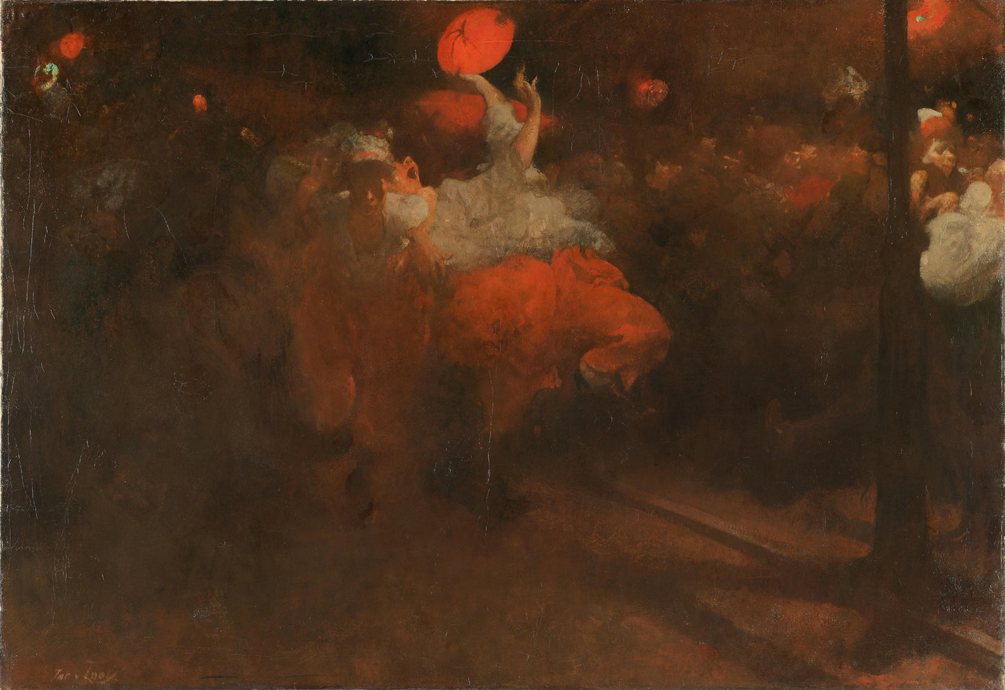 Orange Festival – Jac van Looij Vintage Art Print | Wall Art Poster