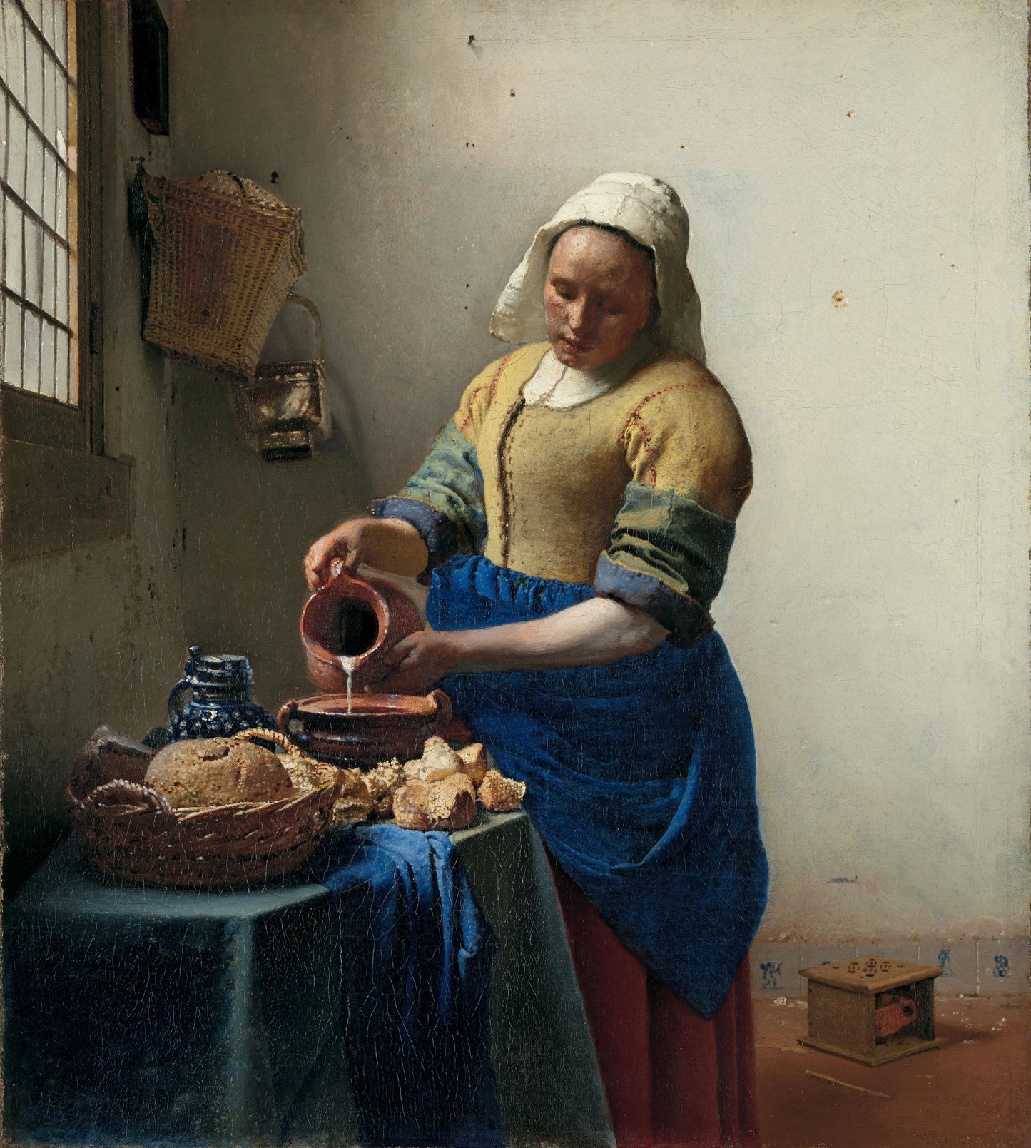 The Milkmaid – Johannes Vermeer Vintage Art Print | Wall Art Poster
