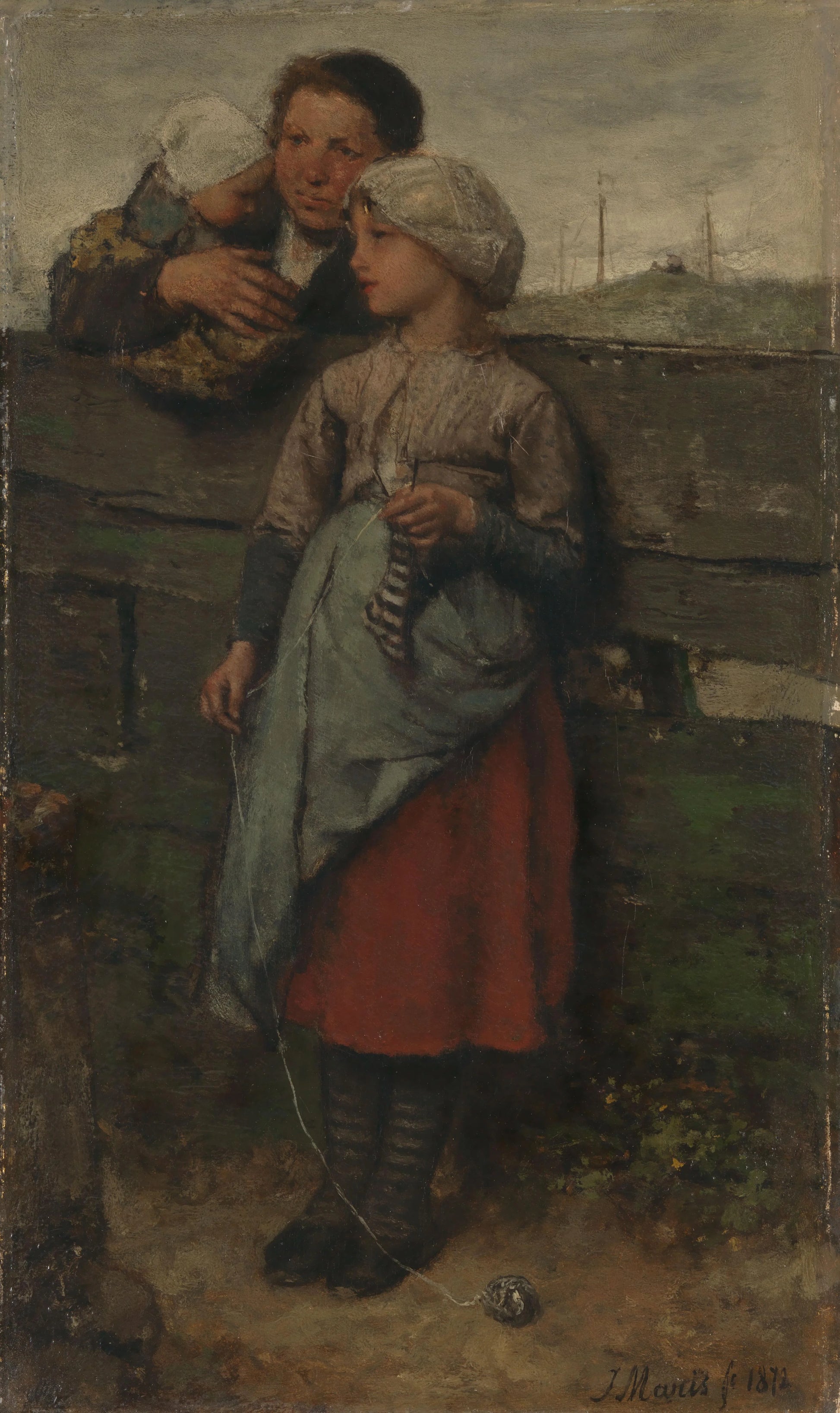 Villagers – Jacob Maris Vintage Art Print | Wall Art Poster