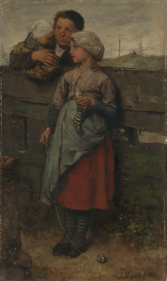 Villagers – Jacob Maris Vintage Art Print | Wall Art Poster
