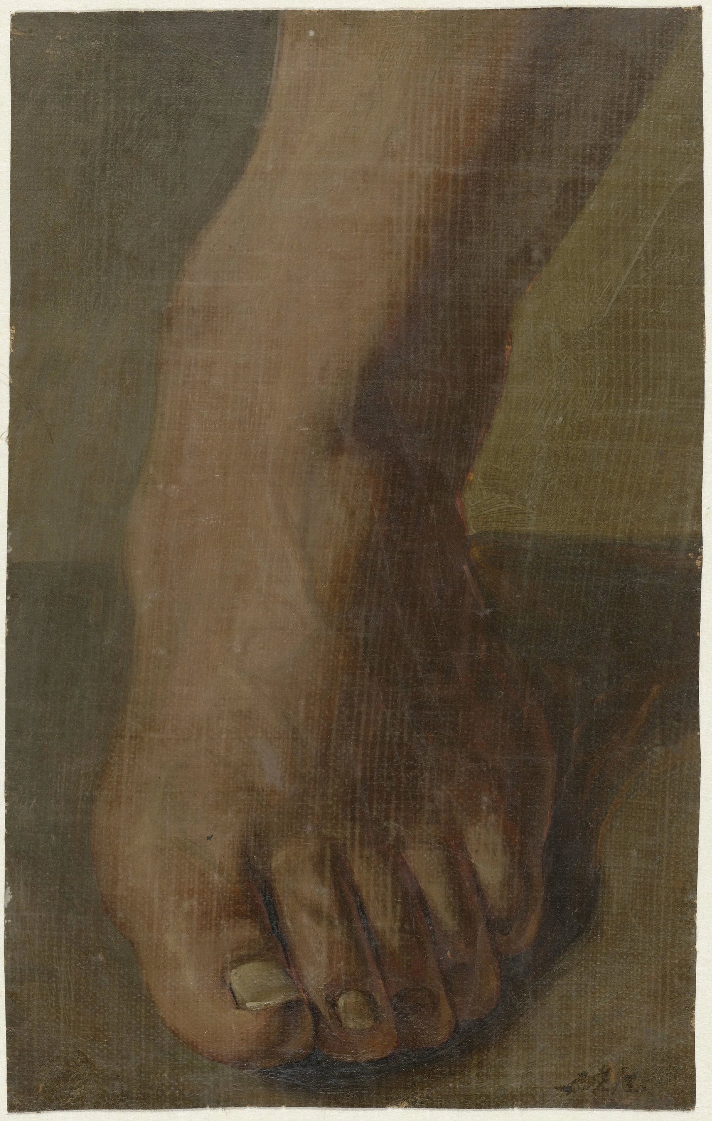 A Left Foot – Simon Andreas Krausz Vintage Art Print | Wall Art Poster