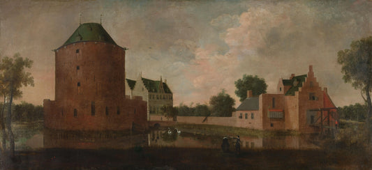 Teylingen Castle – anoniem Vintage Art Print | Wall Art Poster