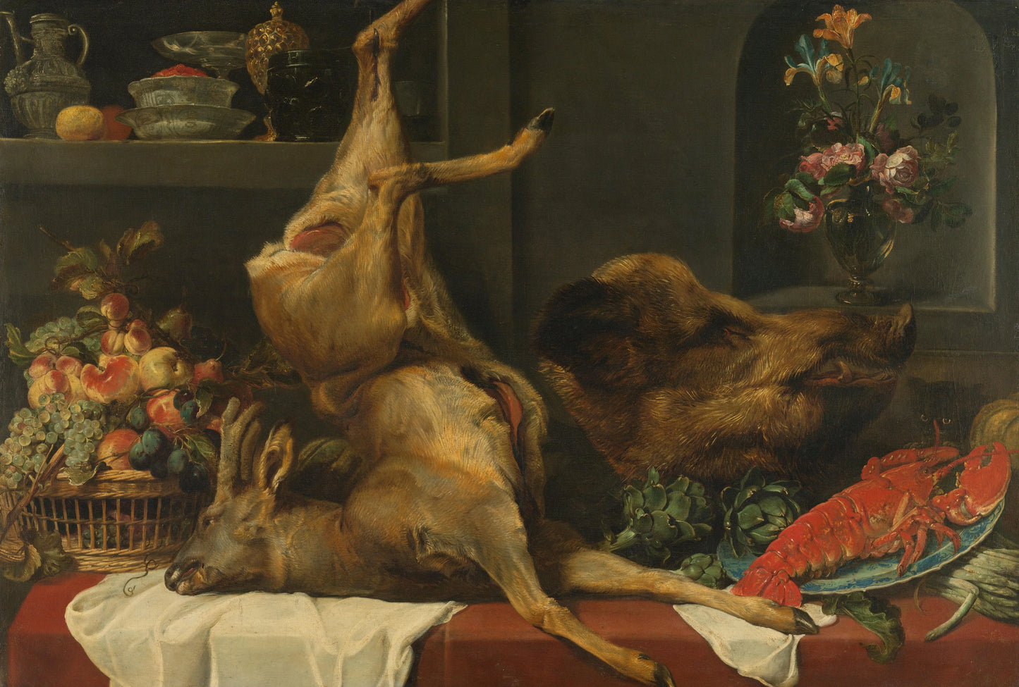Larder Still life – Frans Snijders Vintage Still Life Art Print | Wall Art Poster