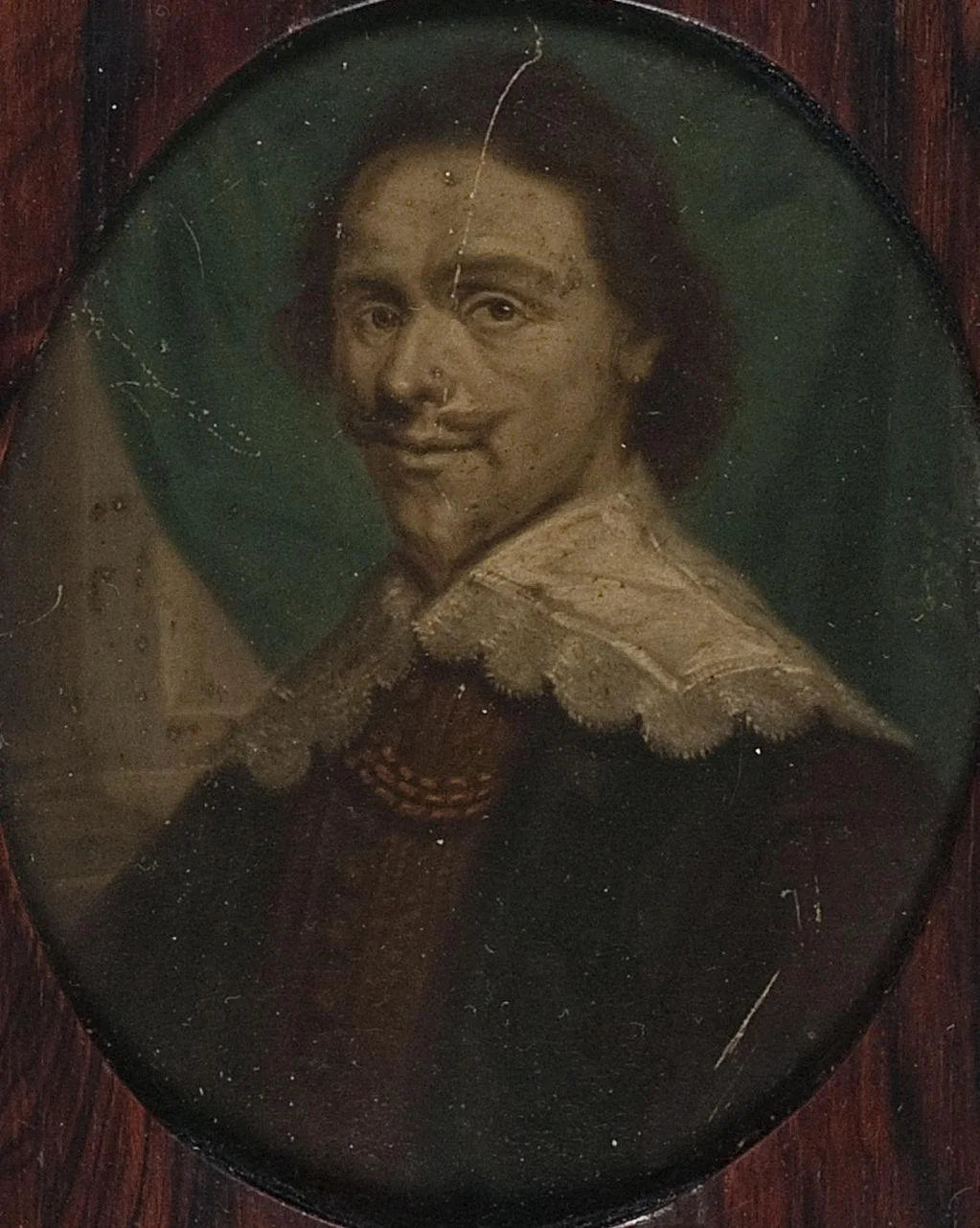 Dirck Graswinckel (1600-66). Rechtsgeleerde en letterkundige – Arnoud van Halen Vintage Portrait Art Print | Wall Art Poster