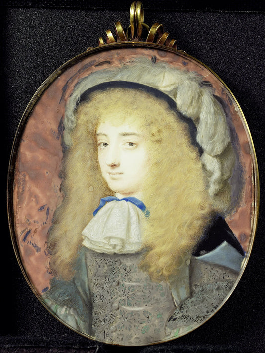 Portrait of Frances Teresa Stuart (1647-1702), Duchess of Richmond and Lennox, in Male Costume – Samuel Cooper Vintage Portrait Art Print | Wall Art Poster