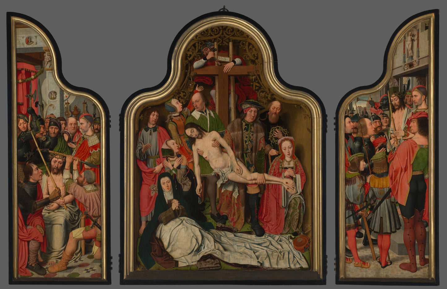 Passietriptiek – Jan Jansz Mostaert Vintage Art Print | Wall Art Poster