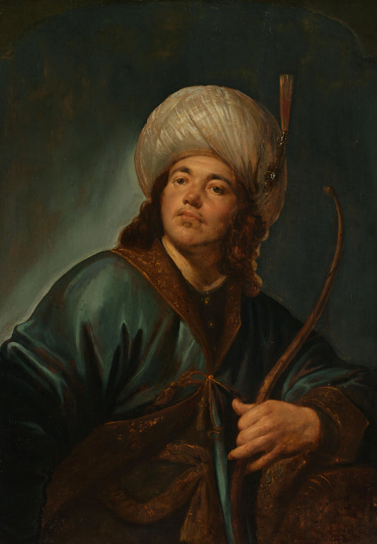 An Oriental – toegeschreven aan Pieter de Grebber Vintage Art Print | Wall Art Poster