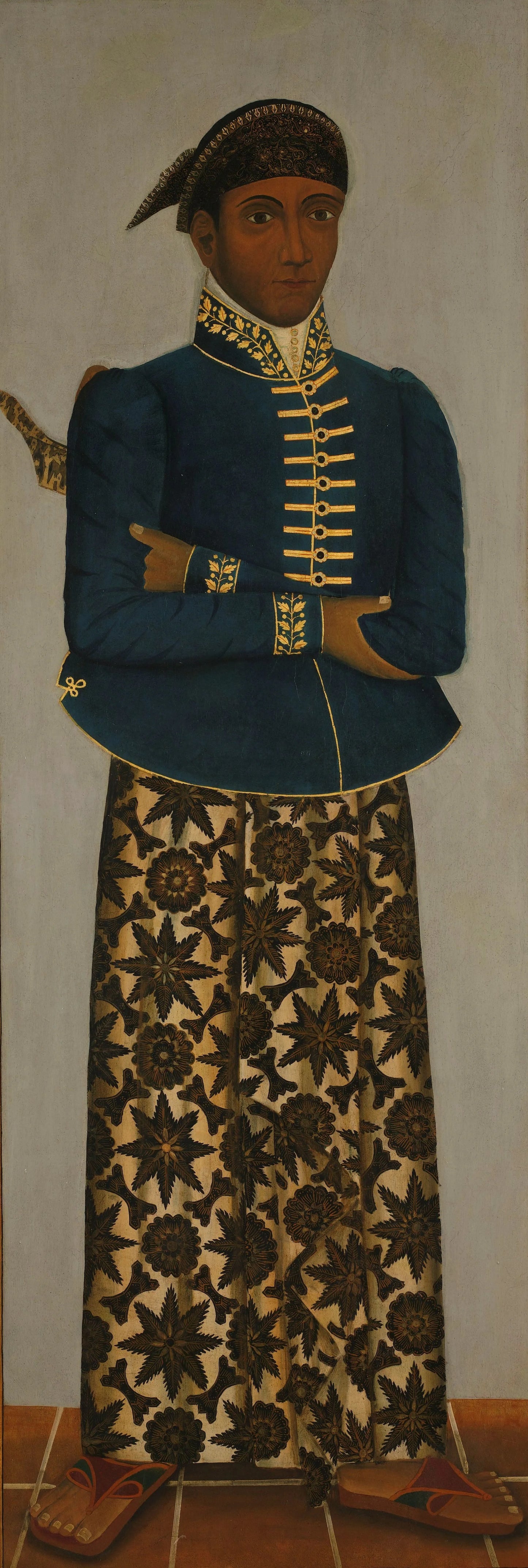 Javanese Court Officials – anonymous Vintage Portrait Art Print | Wall Art Poster