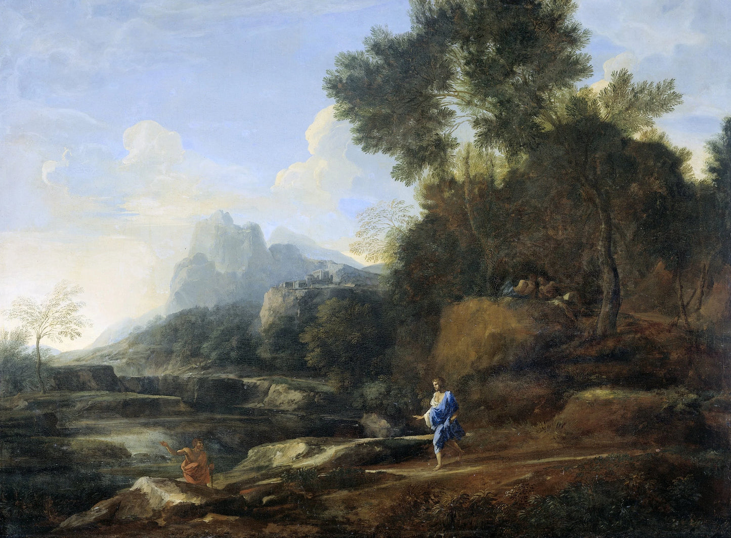 Italian Landscape – Gaspard Dughet Vintage Landscape Art Print | Wall Art Poster