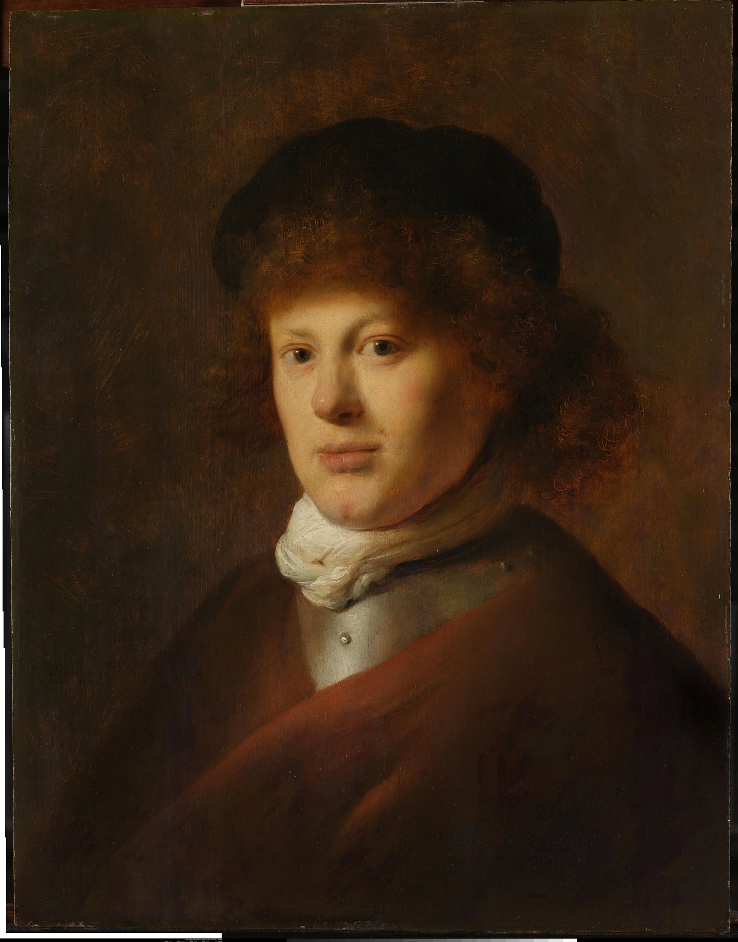 Portrait of Rembrandt – Jan Lievens Vintage Self-Portrait Art Print | Wall Art Poster