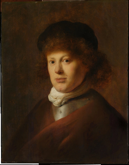 Portrait of Rembrandt – Jan Lievens Vintage Self-Portrait Art Print | Wall Art Poster