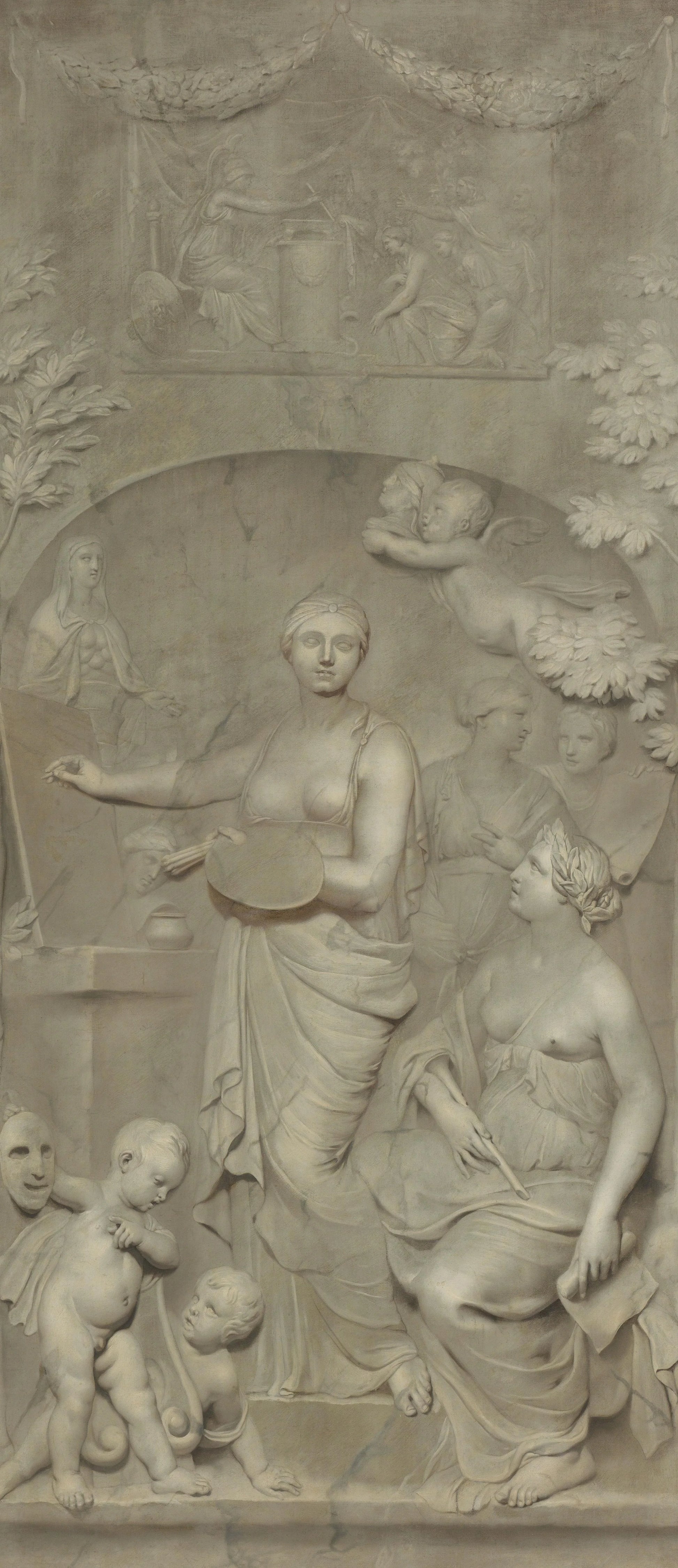 Allegory of the Arts – Gerard de Lairesse Vintage Art Print | Wall Art Poster