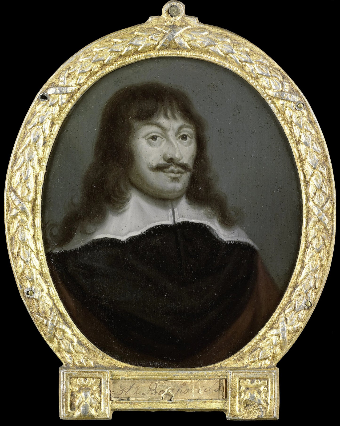 Portrait of Marcus Zuërius van Boxhorn, Historian and Professor at Leiden – Arnoud van Halen Vintage Portrait Art Print | Wall Art Poster