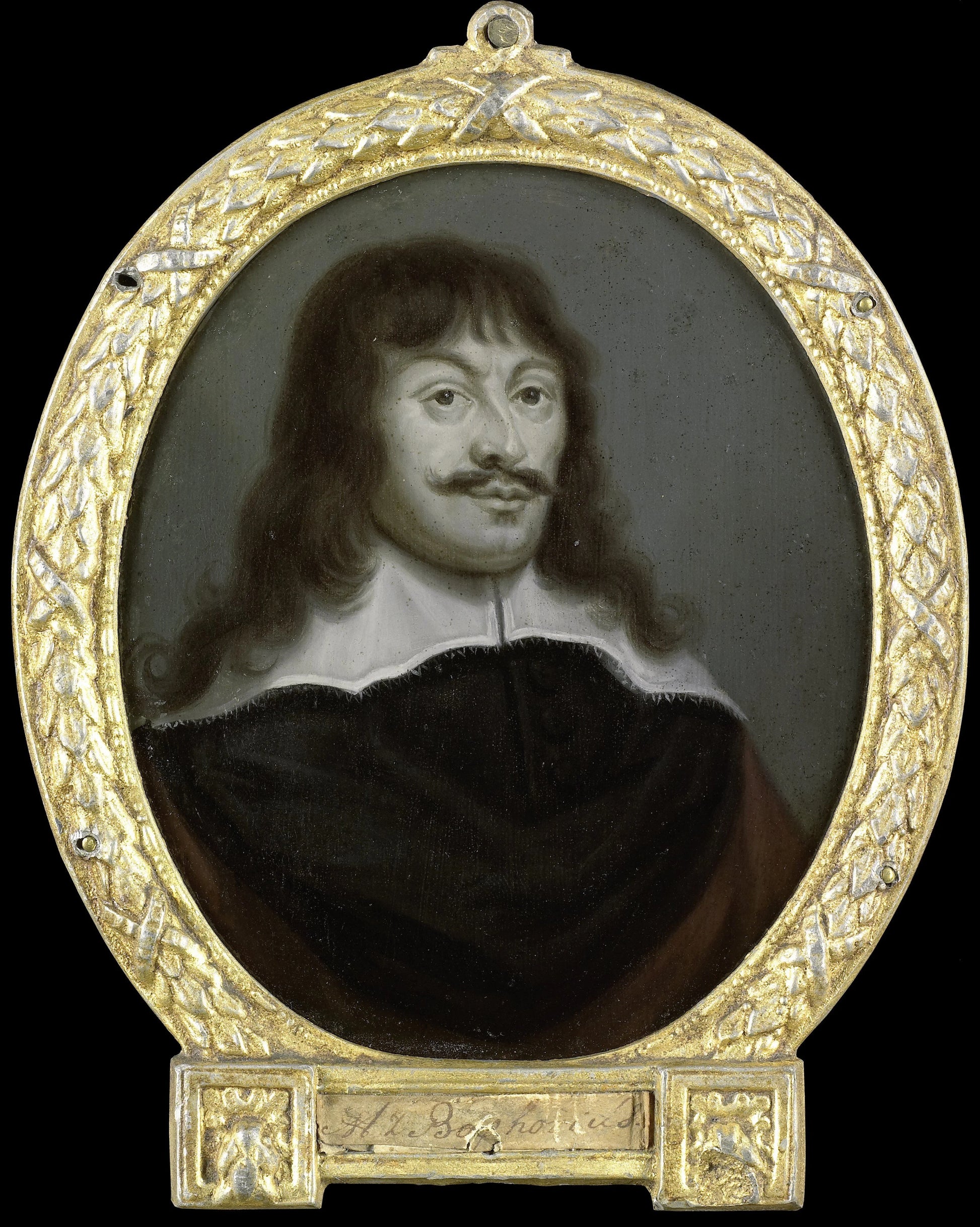 Portrait of Marcus Zuërius van Boxhorn, Historian and Professor at Leiden – Arnoud van Halen Vintage Portrait Art Print | Wall Art Poster