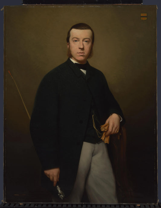 Jonkheer Jacobus Salomon Hendrik van de Poll (1837-80). Wethouder van Velzen – Jan Hendrik Maschaupt Vintage Art Print | Wall Art Poster