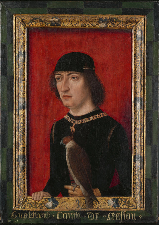 Engelbert II van Nassau Master of the Portraits of Princes – Meester van de Vorstenportretten Vintage Portrait Art Print | Wall Art Poster