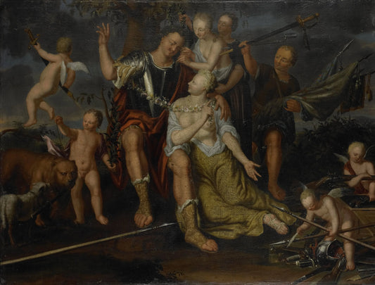 Allegory of Peace – van Kessel (B.?) Vintage Art Print | Wall Art Poster