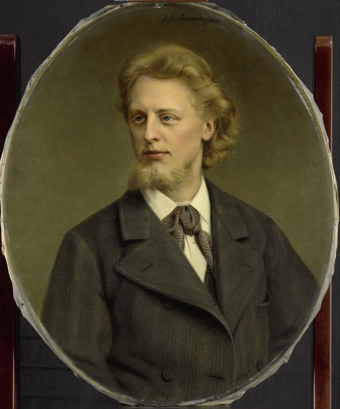 Portrait of Jacques Fabrice Herman Perk (1859-1881) – Johan Heinrich Neuman Vintage Portrait Art Print | Wall Art Poster