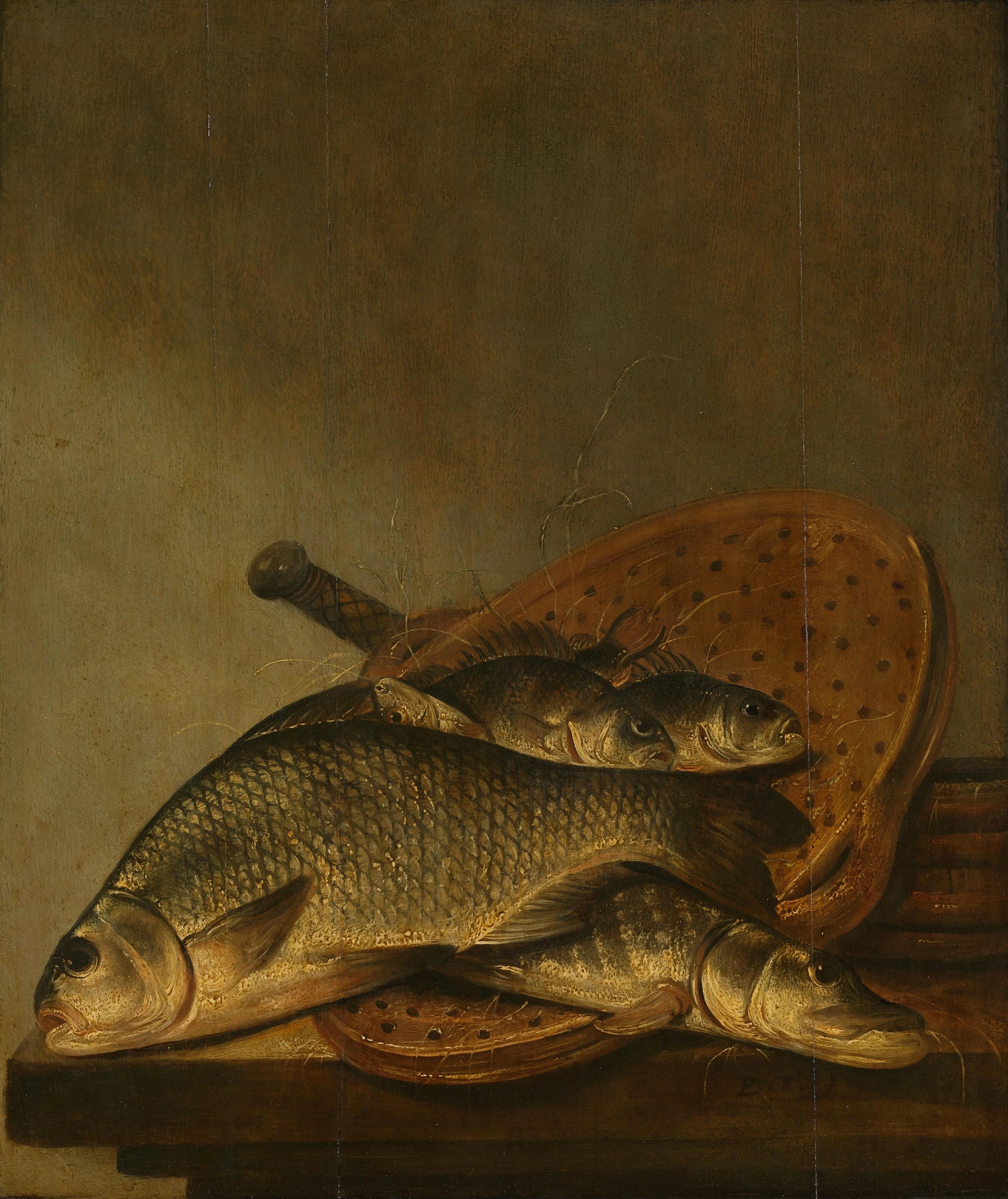 Still Life with Fish – Pieter de Putter Vintage Still Life Art Print | Wall Art Poster