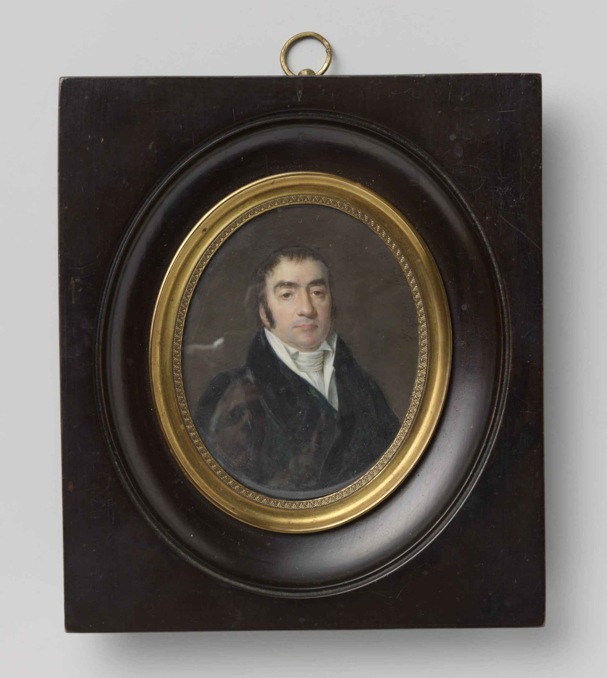 Portret van Herman Willem Daendels – Simon Jacques Rochard Vintage Art Print | Wall Art Poster