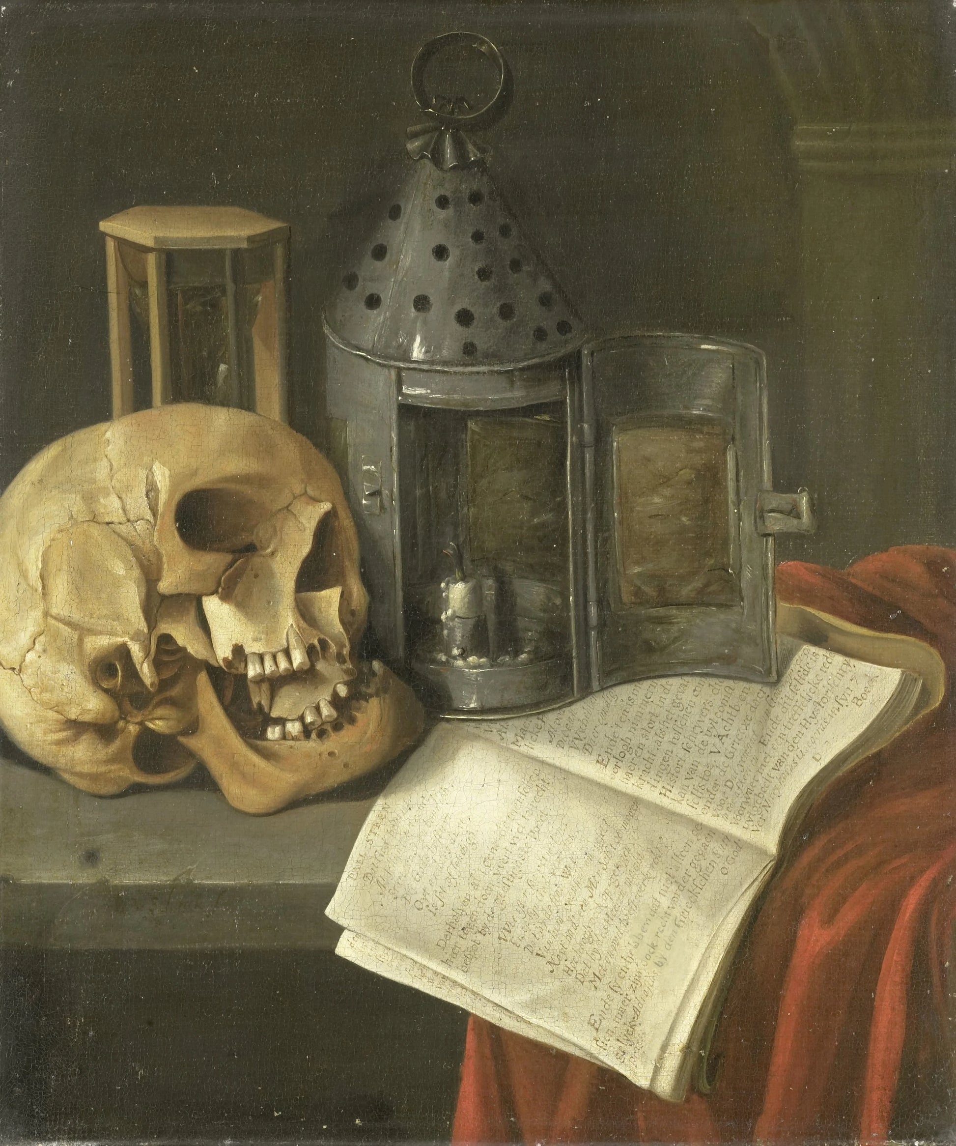 Vanitas Still Life – B. Schaak Vintage Still Life Art Print | Wall Art Poster