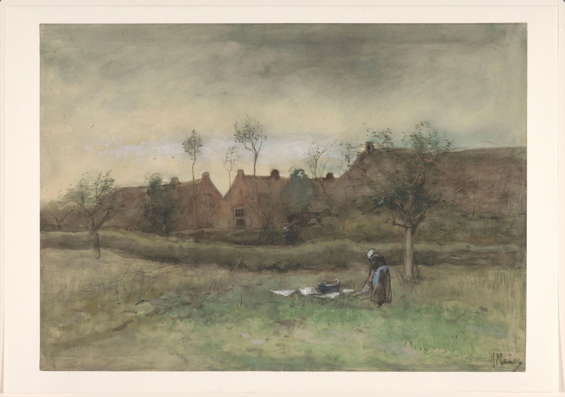 Sandy Path – Théophile de Bock Vintage Art Print | Wall Art Poster