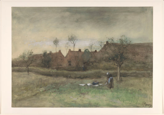 Sandy Path – Théophile de Bock Vintage Art Print | Wall Art Poster