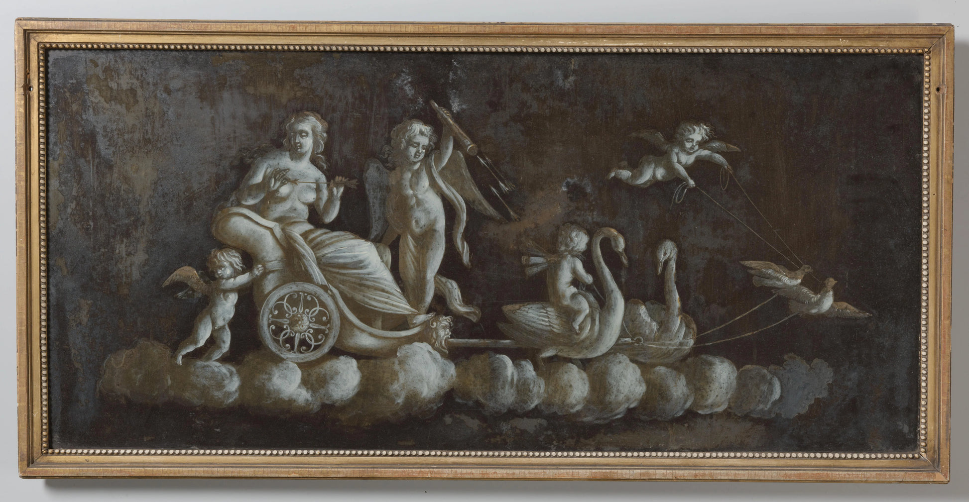 Venus op zegewagen – anoniem Vintage Art Print | Wall Art Poster