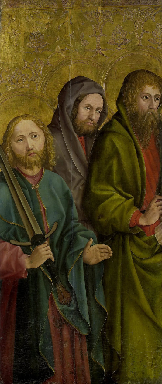 Three Apostles – anoniem Vintage Art Print | Wall Art Poster