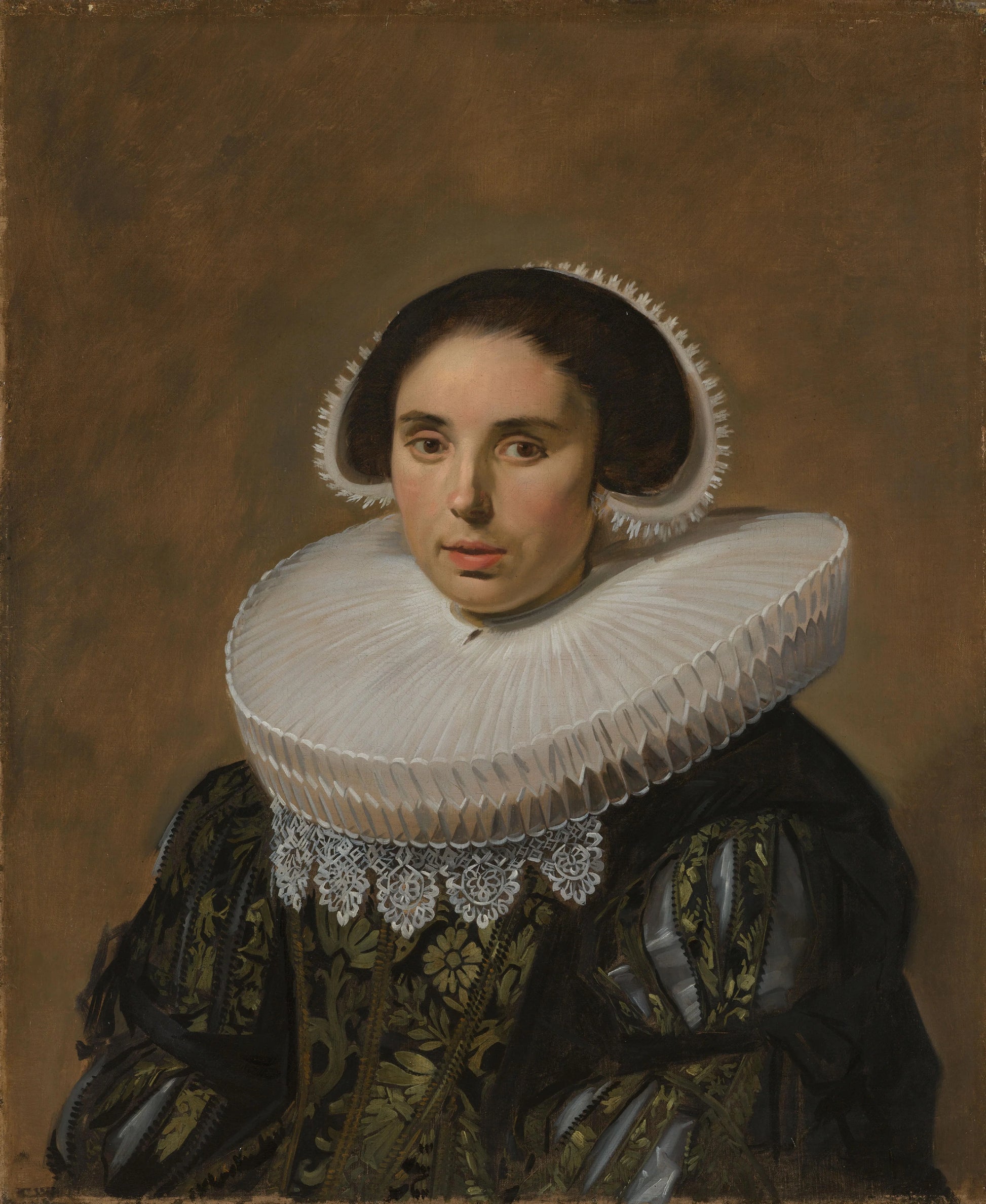 Portrait of Duijfje van Gerwen (1618-1658) – Frans Hals Vintage Portrait Art Print | Wall Art Poster
