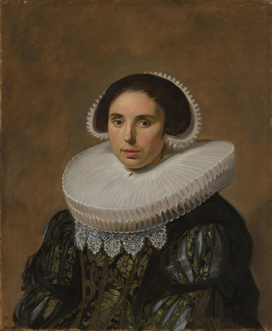 Portrait of Duijfje van Gerwen (1618-1658) – Frans Hals Vintage Portrait Art Print | Wall Art Poster
