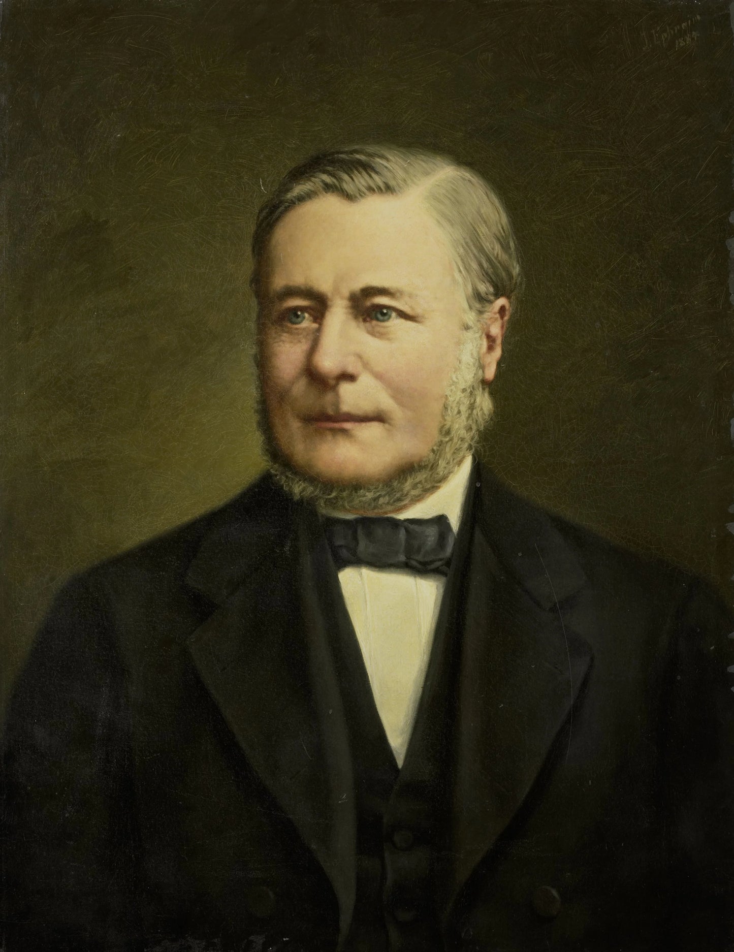 Portrait of Pieter Hendrik van Gelder (1822-1883) – Johannes Ephraim Vintage Portrait Art Print | Wall Art Poster