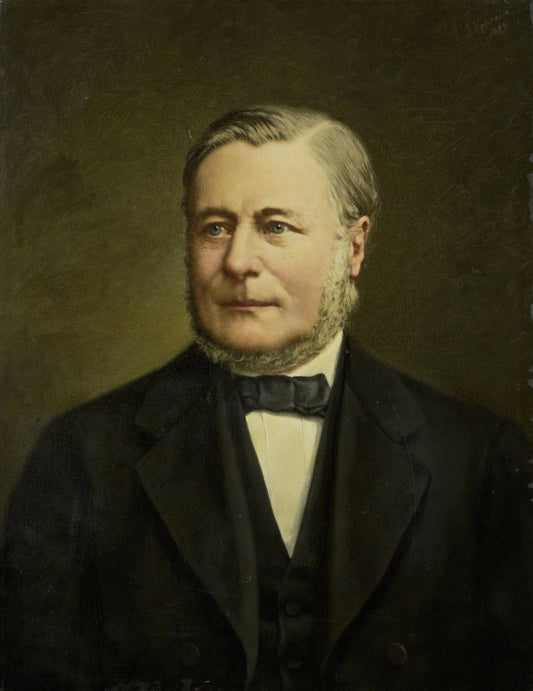Portrait of Pieter Hendrik van Gelder (1822-1883) – Johannes Ephraim Vintage Portrait Art Print | Wall Art Poster
