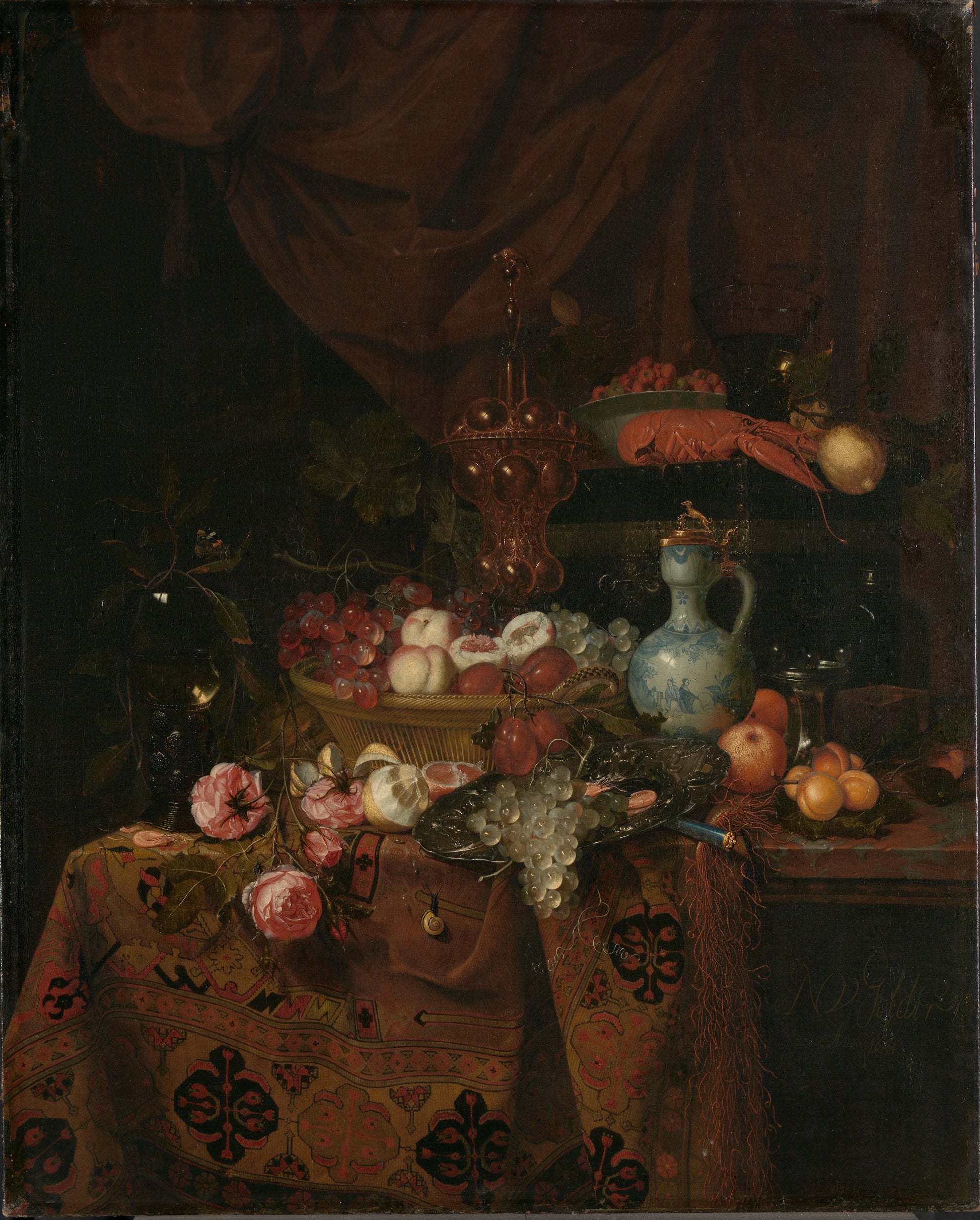 Still Life – Nicolaes van Gelder Vintage Still Life Art Print | Wall Art Poster
