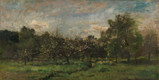 Orchard – Charles-François Daubigny Vintage Landscape Art Print | Wall Art Poster