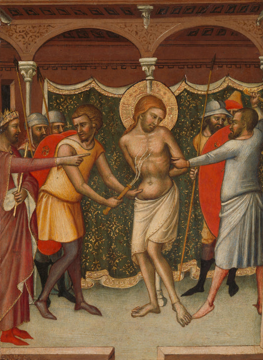 The Flagellation – Luca di Tommè Vintage Art Print | Wall Art Poster