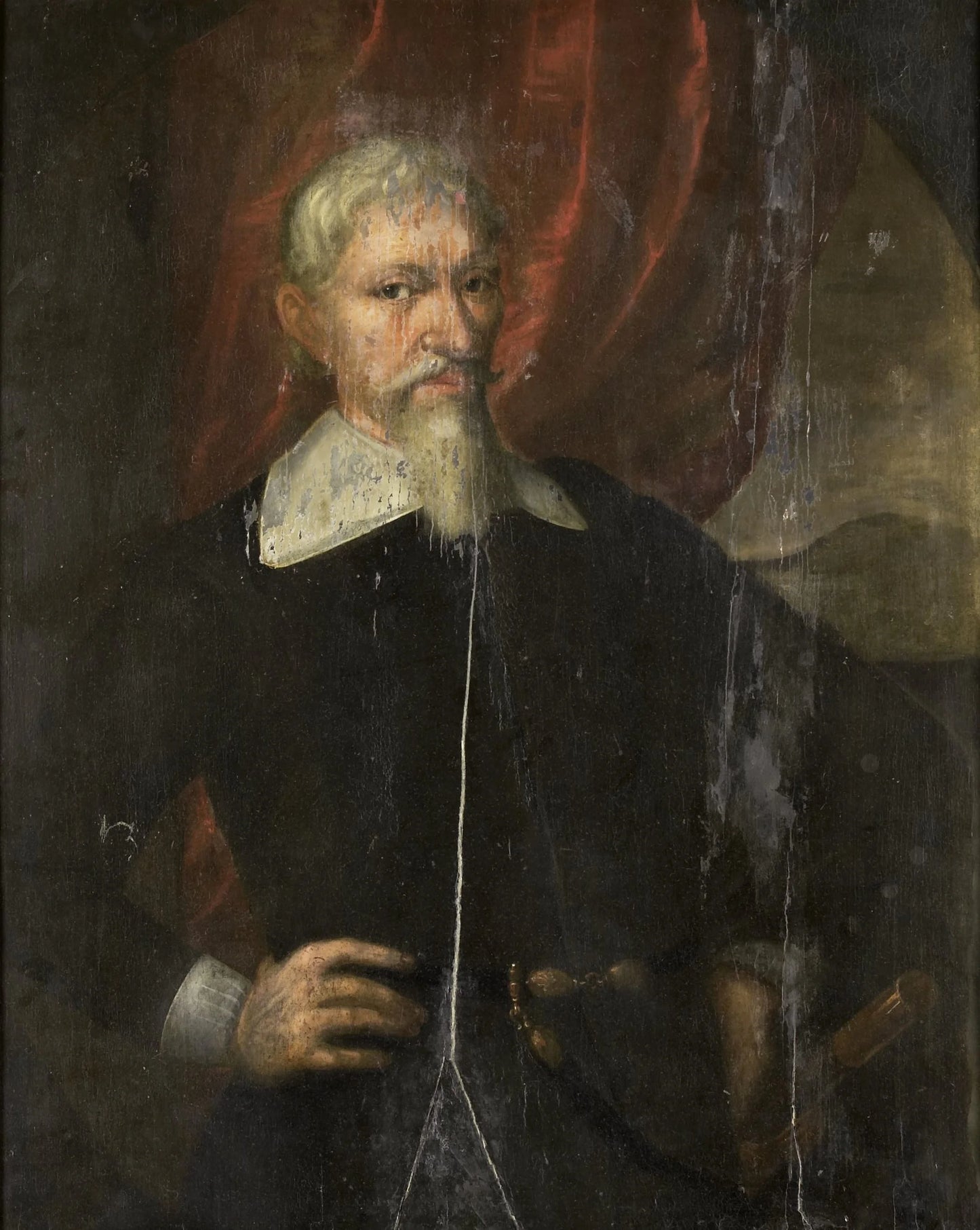 Portrait of Hendrik Brouwer, Governor-General of the Dutch East Indies – anoniem Vintage Portrait Art Print | Wall Art Poster