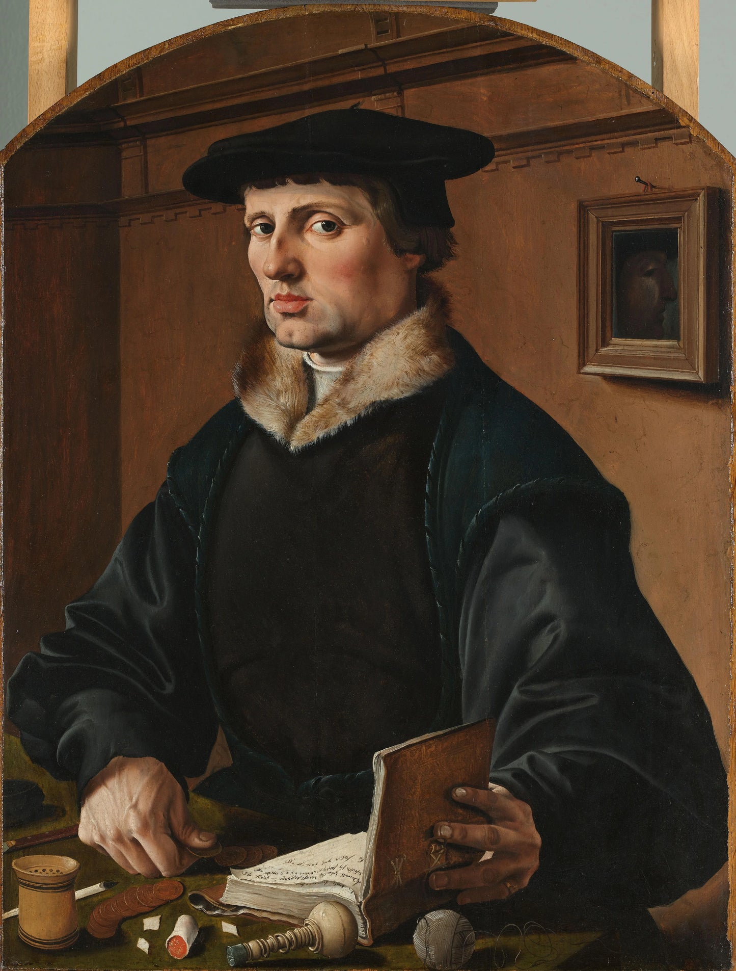 Portrait of a Man – Maarten van Heemskerck Vintage Portrait Art Print | Wall Art Poster