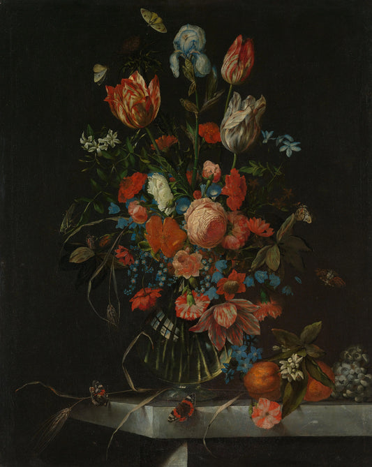 Still Life with Flowers – Ottmar Elliger (I) Vintage Still Life Art Print | Wall Art Poster