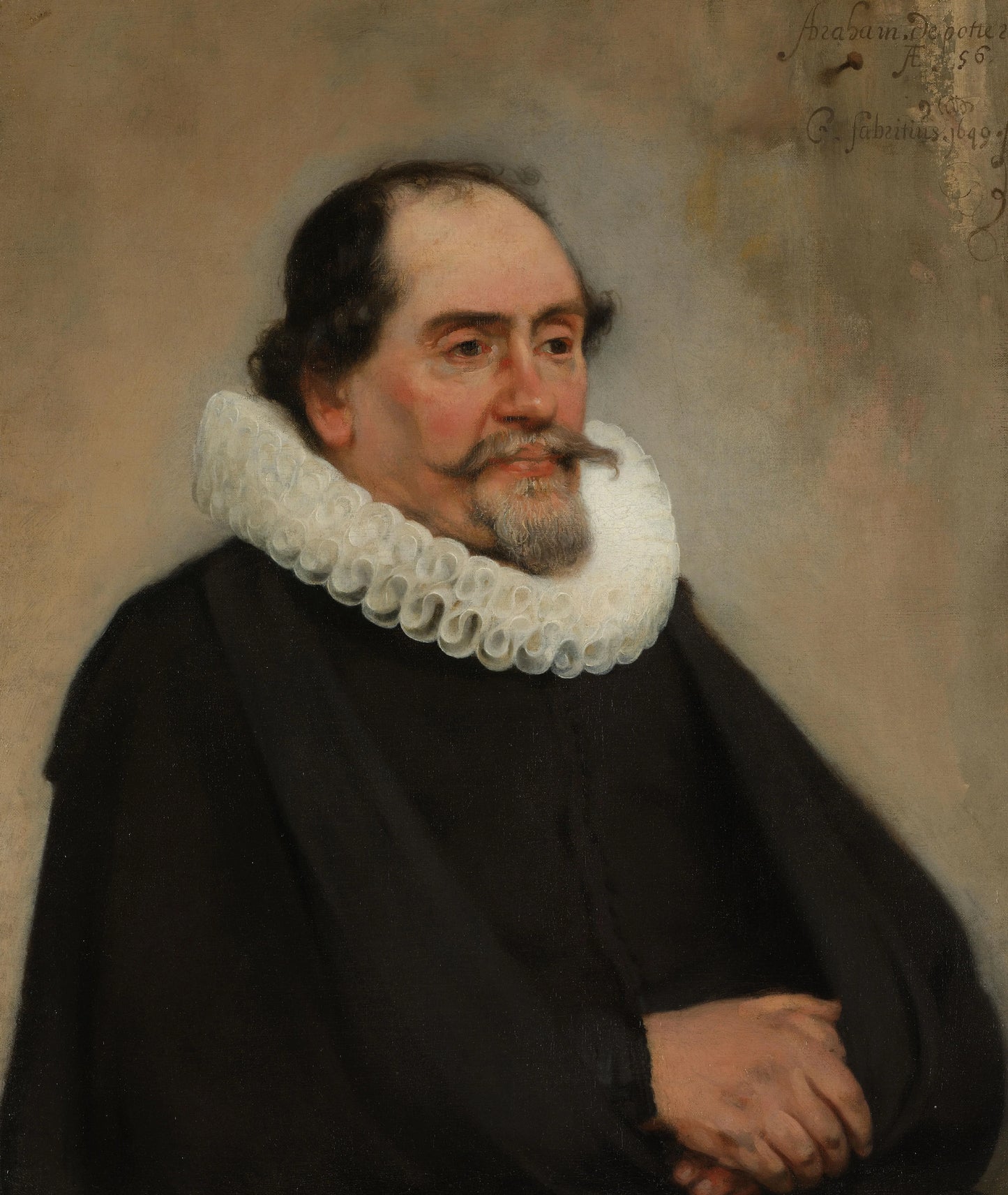 Abraham de Potter (1592-1650). Amsterdam Silk Merchant – Carel Fabritius Vintage Portrait Art Print | Wall Art Poster