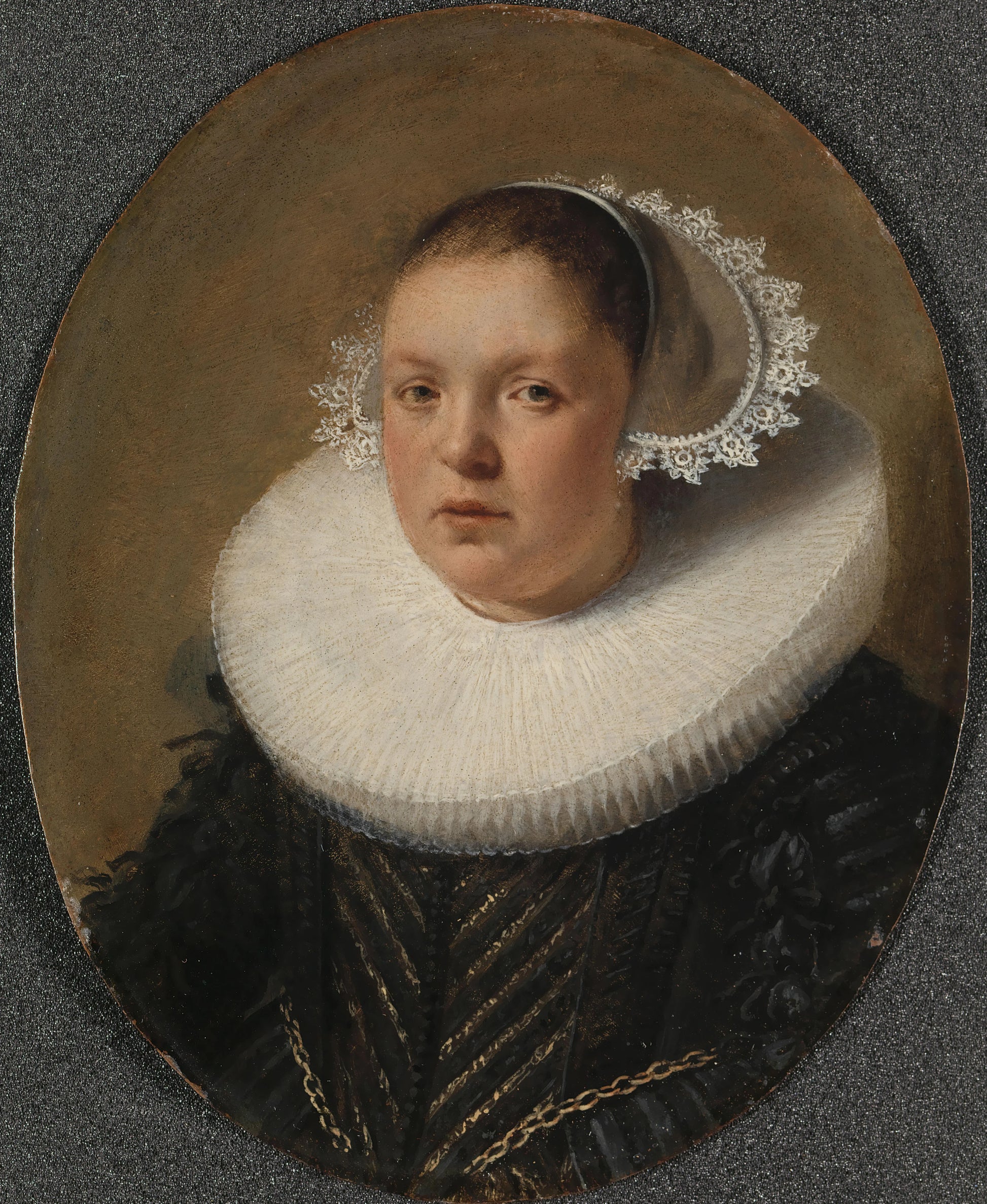 Portrait of Josina Jansdr de Carpentier (1601-34) – anoniem Vintage Portrait Art Print | Wall Art Poster