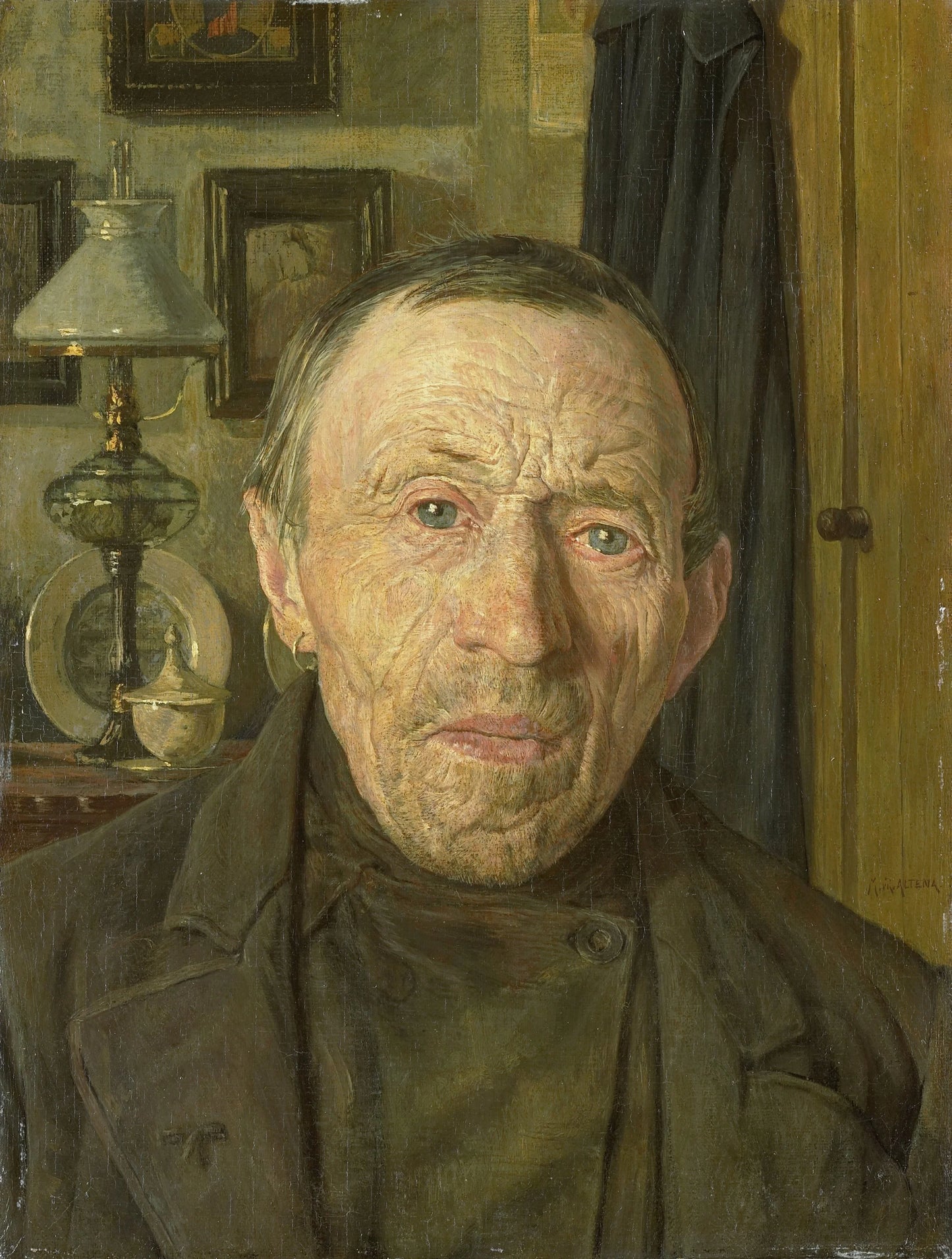 Boer uit Laren, Noord-Holland – Martinus van Regteren Altena Vintage Portrait Art Print | Wall Art Poster