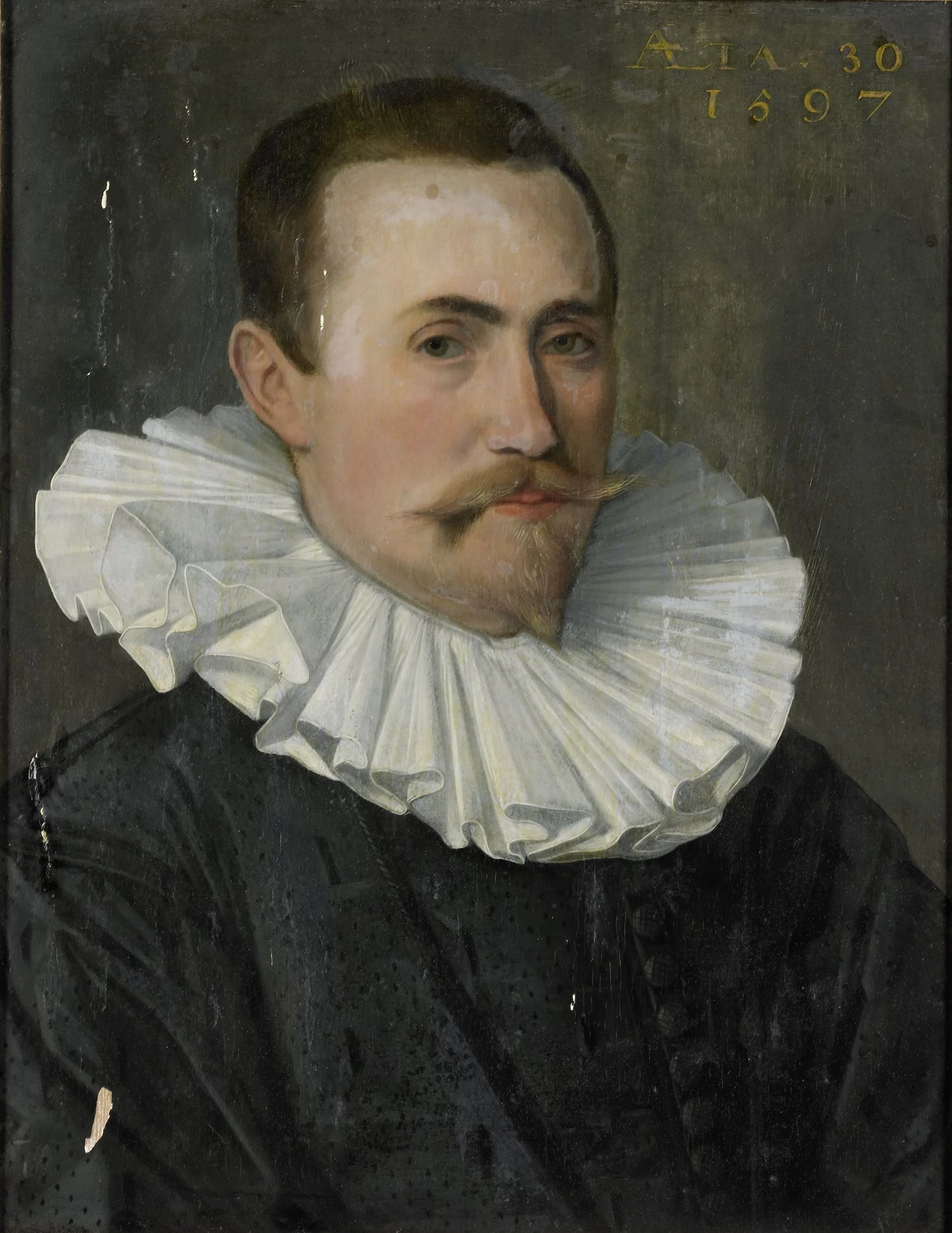 Portrait of a Man – anonymous Vintage Portrait Art Print | Wall Art Poster