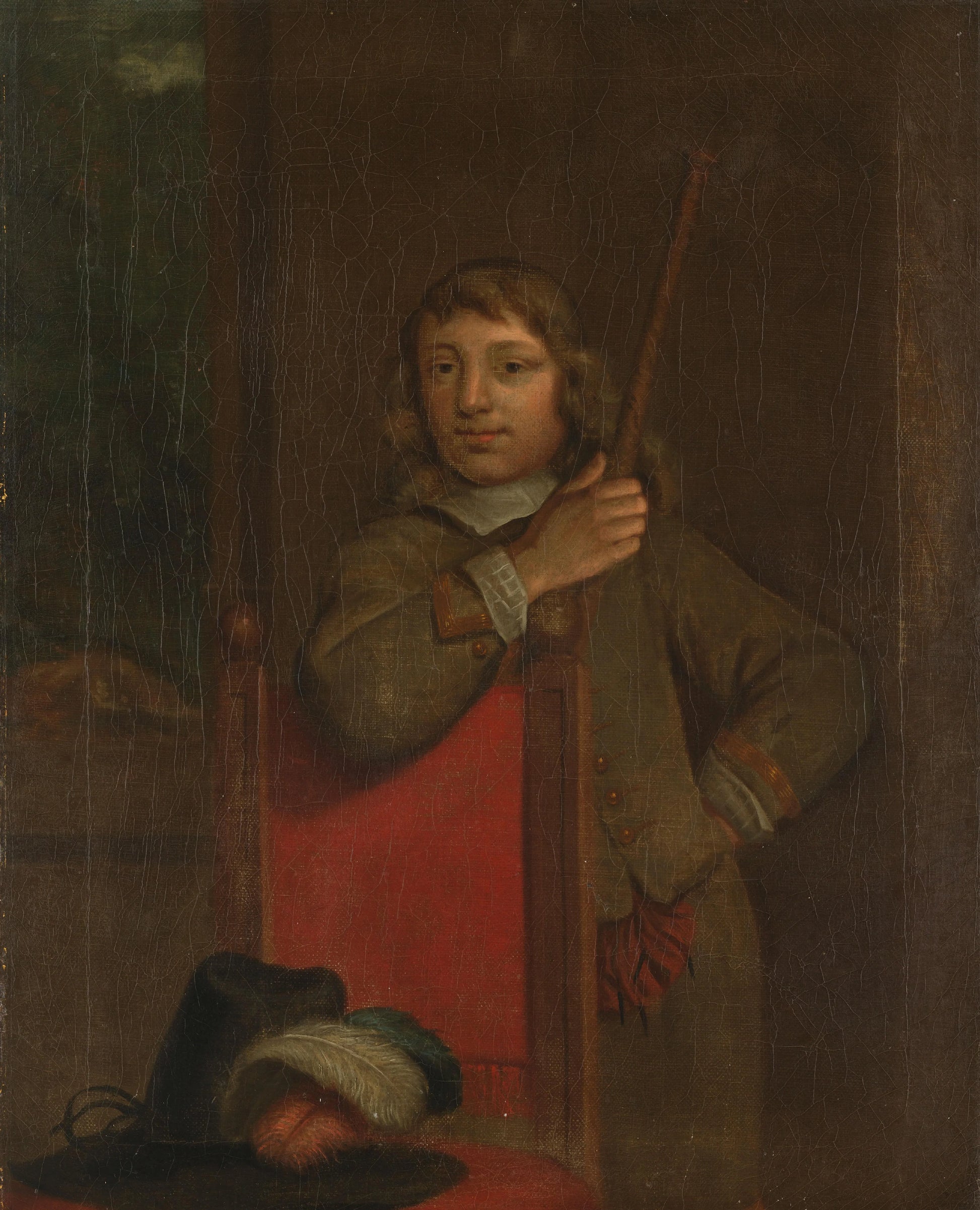 Portrait of Harmen van de Poll, Son of Jan van de Poll – kopie naar Johannes Spilberg (II) Vintage Portrait Art Print | Wall Art Poster
