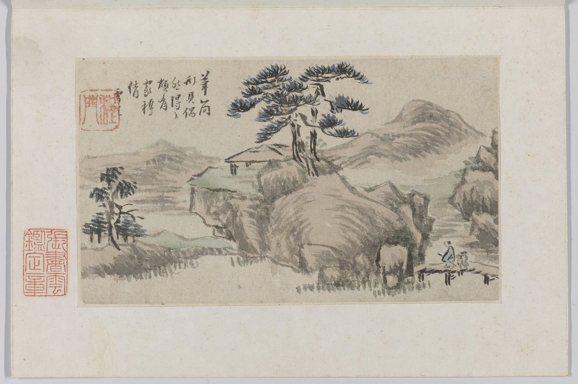 Landschap – Cheng Men Vintage Art Print | Wall Art Poster