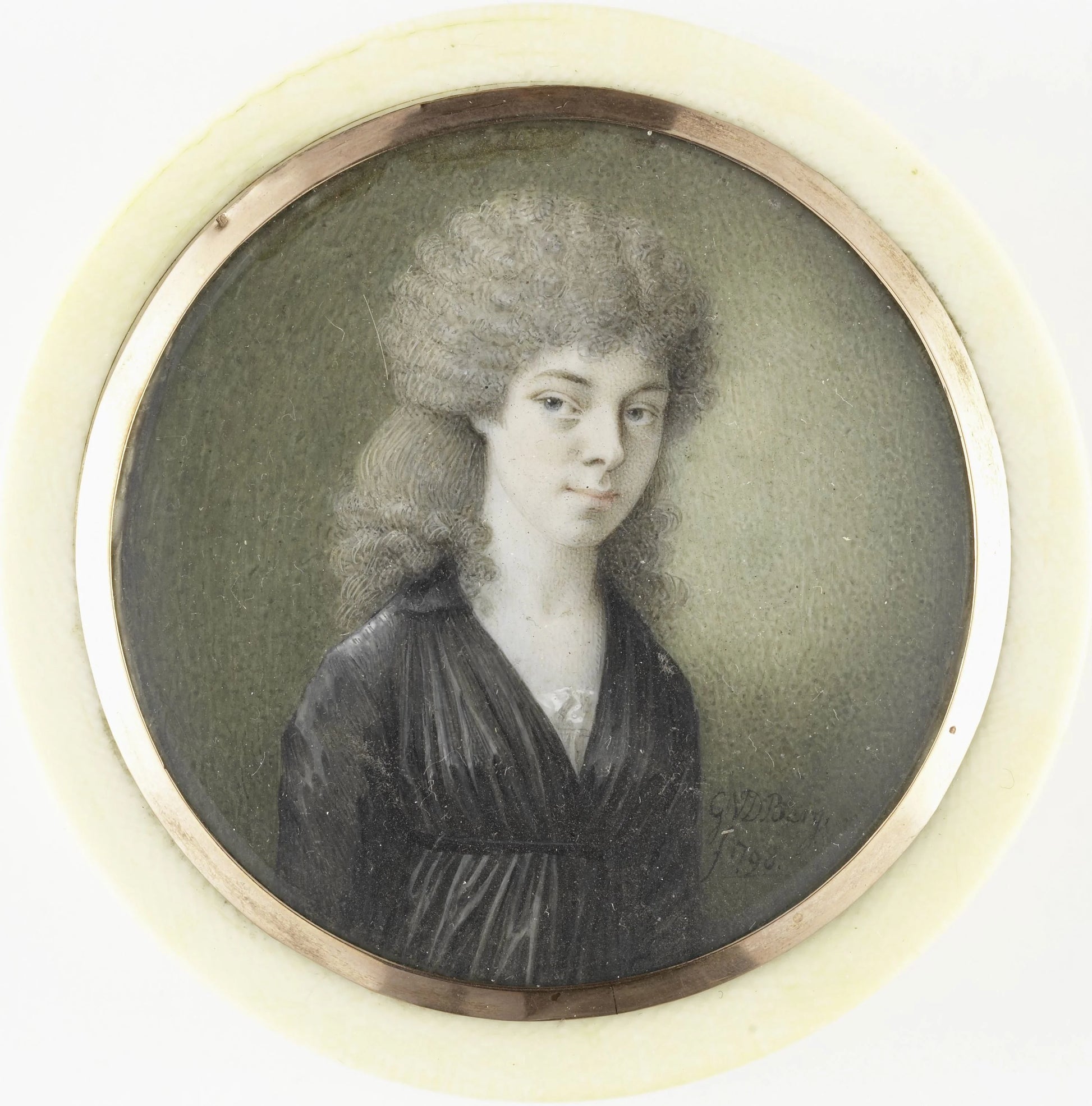 Portrait of a Woman – Gijsbertus Johannus van den Berg Vintage Portrait Art Print | Wall Art Poster