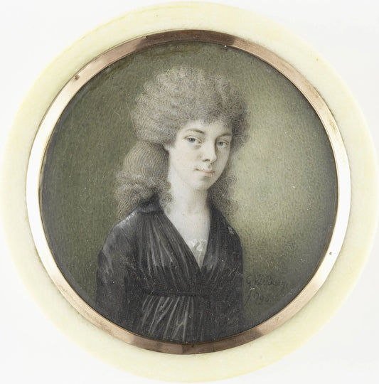 Portrait of a Woman – Gijsbertus Johannus van den Berg Vintage Portrait Art Print | Wall Art Poster