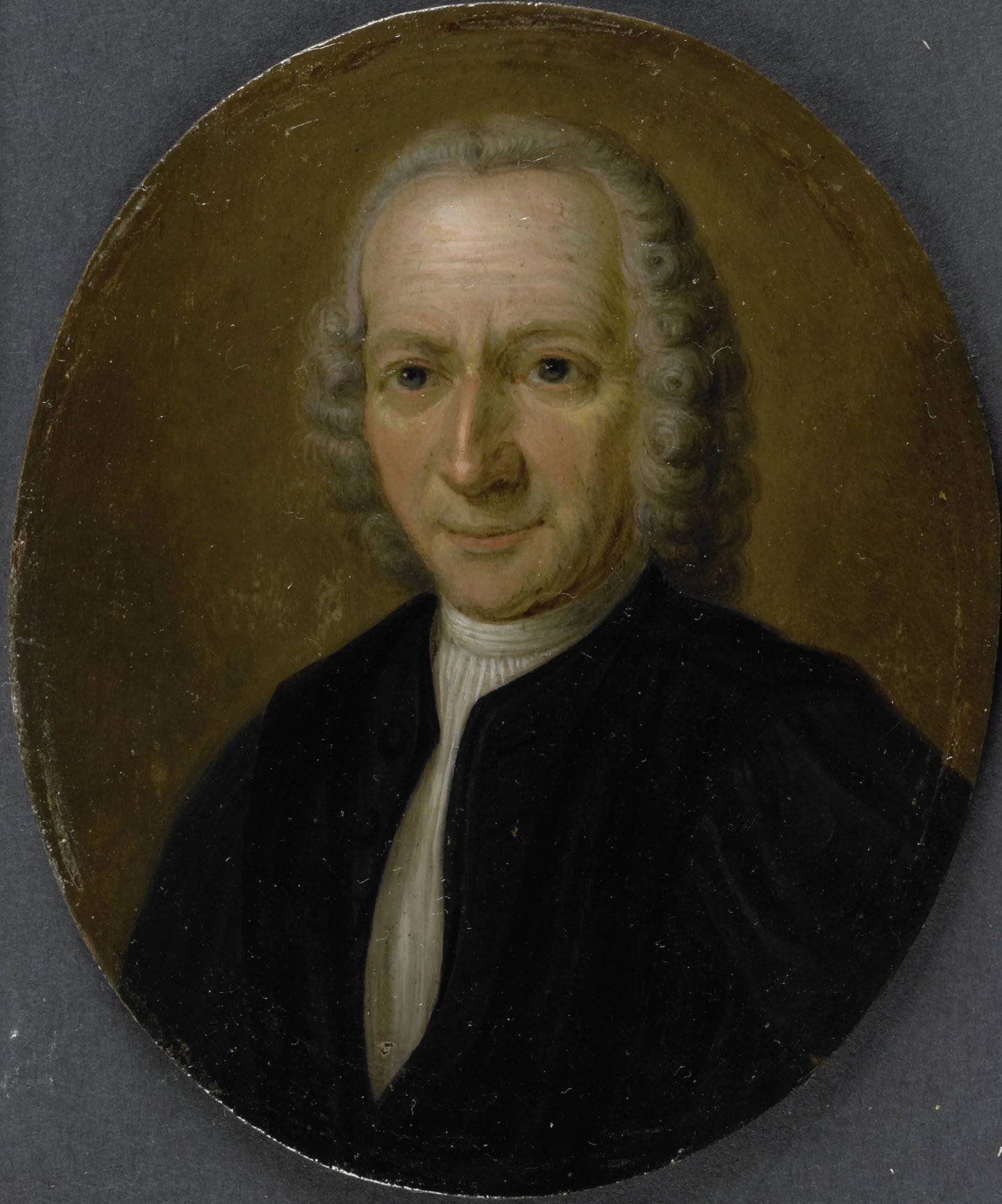 Adrianus van Royen (1704-79), hoogleraar in de geneeskunde en kruidkunde te Leiden – anonymous Vintage Portrait Art Print | Wall Art Poster
