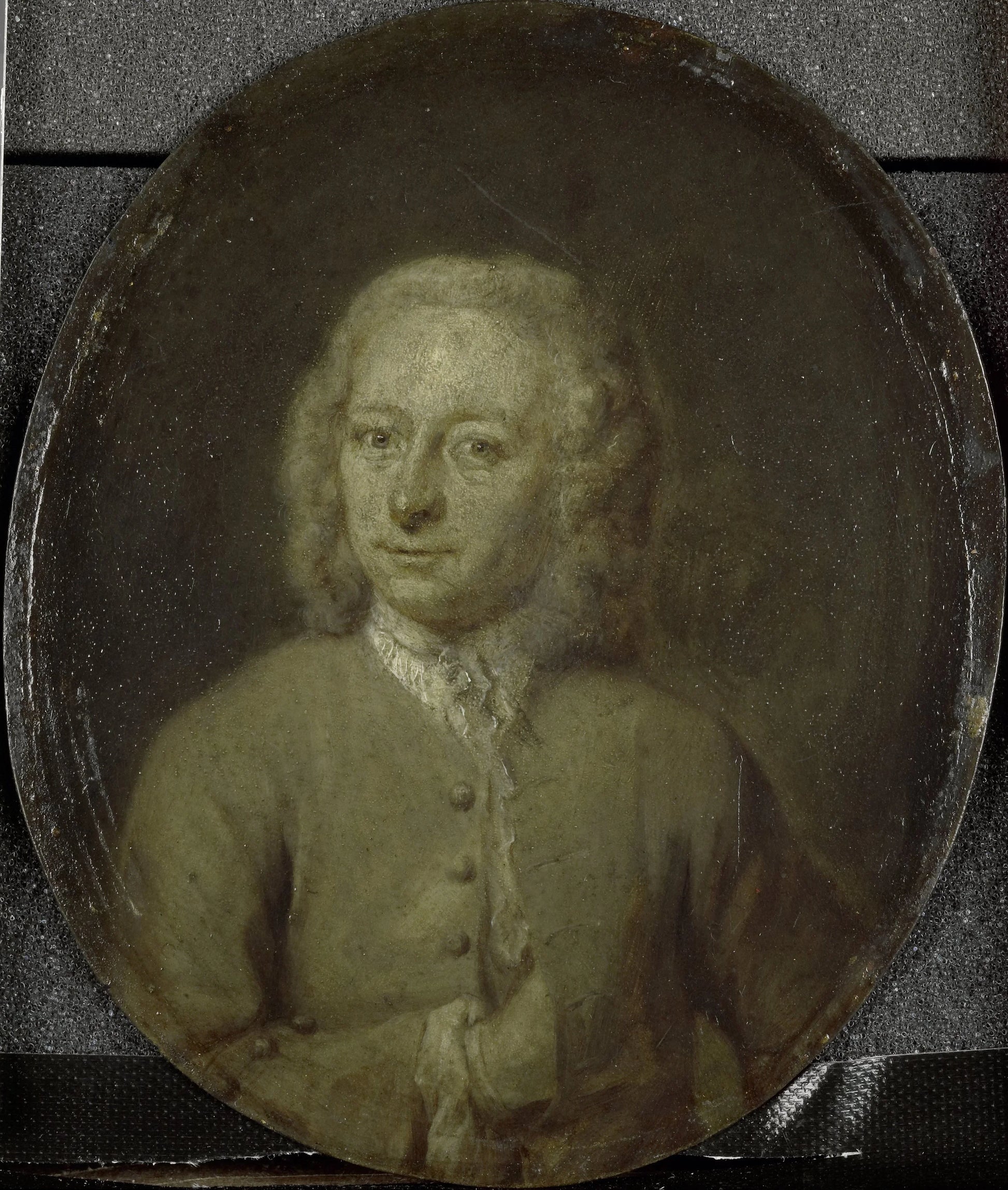 Portrait of Frans van Steenwijk, Poet and Playwright in Amsterdam – Jan Maurits Quinkhard Vintage Portrait Art Print | Wall Art Poster